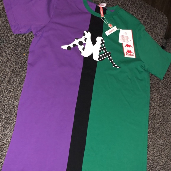 kappa purple shirt